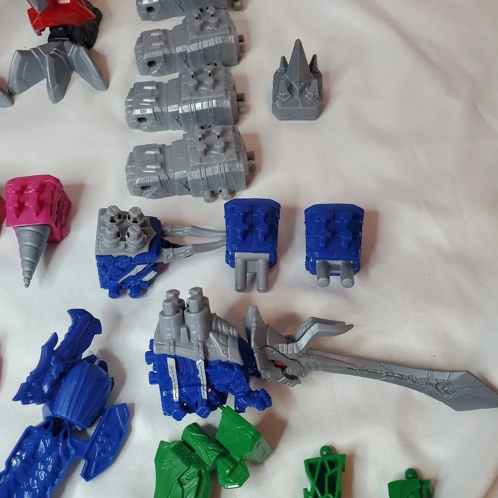 Huge Bandai DX Megazord Power Rangers Dino Fury Sentai Ryusoulger Kishiryu Lot